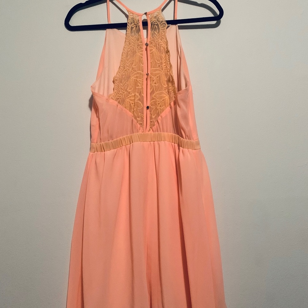 Bright Peach Sundress - Picture 3 of 6